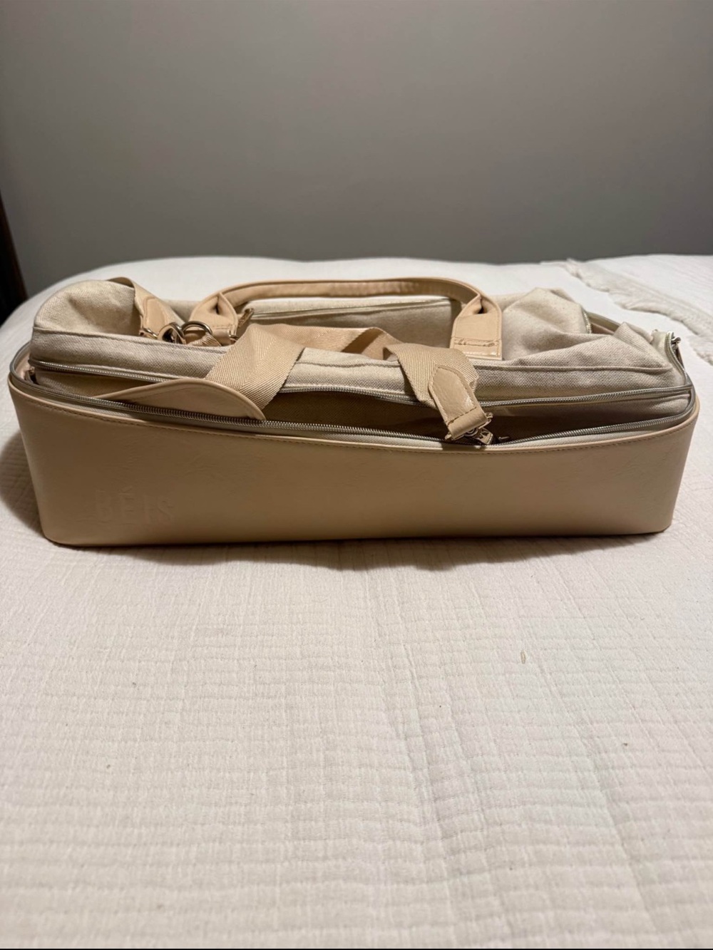 BÉIS original weekender in beige